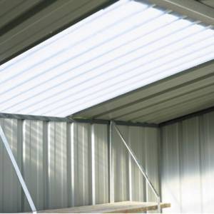 optional skylight roof sheet